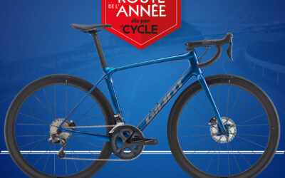 Le TCR Advanced Pro Disc 0 de Giant a remporté le titre de Vélo de Route de l’Année 2021 (organisée par le magazine Le Cycle).